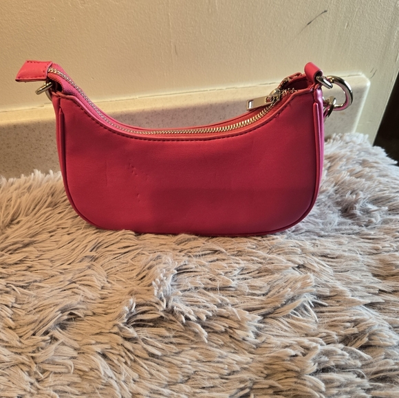 Pull & Bear Pink Bag with Chain Strap - Picture 9 of 14